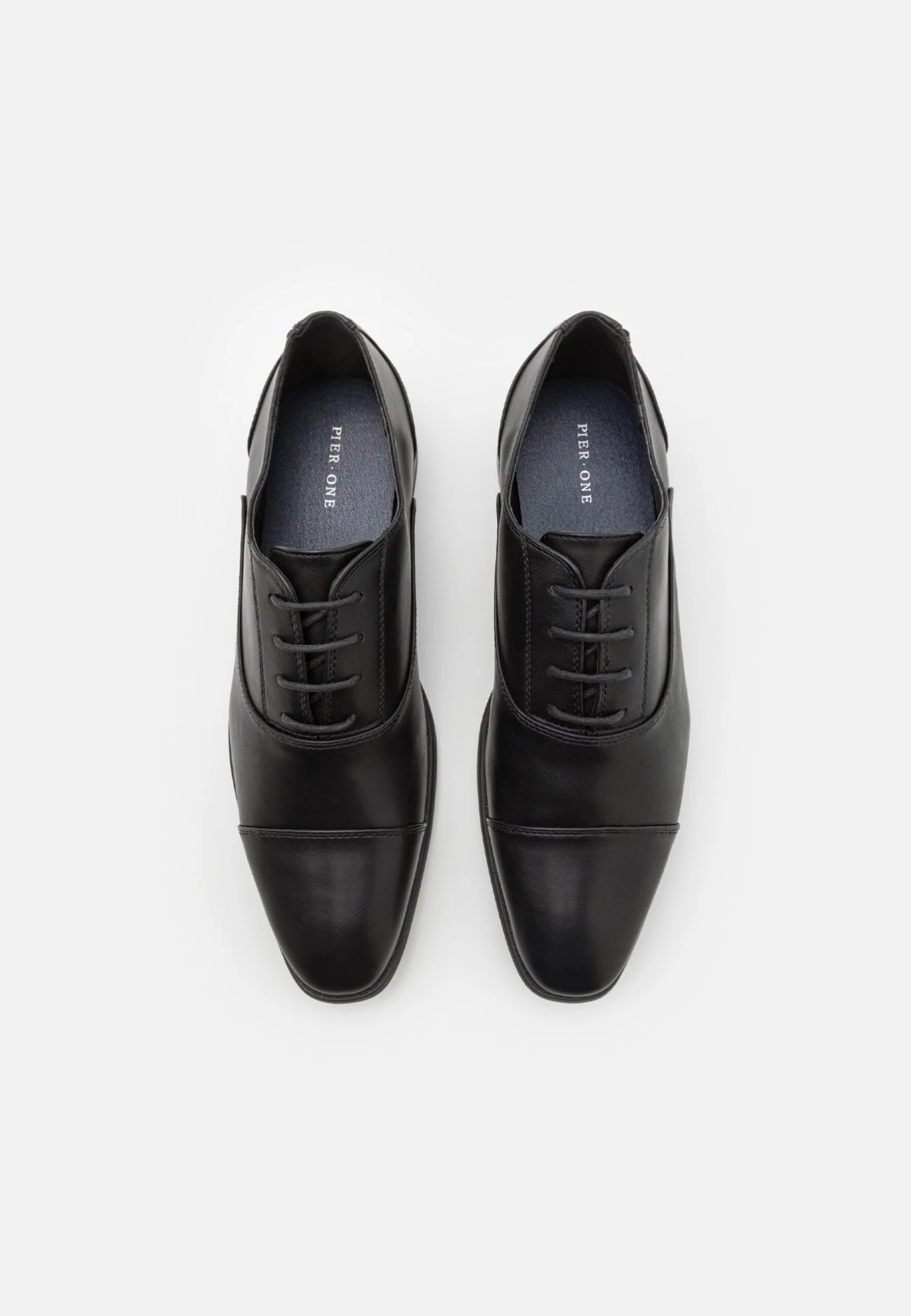 Pier One Unisex - Sportieve Veterschoenen - Black 6 Pier One Unisex - Sportieve Veterschoenen - Black - Afbeelding 4