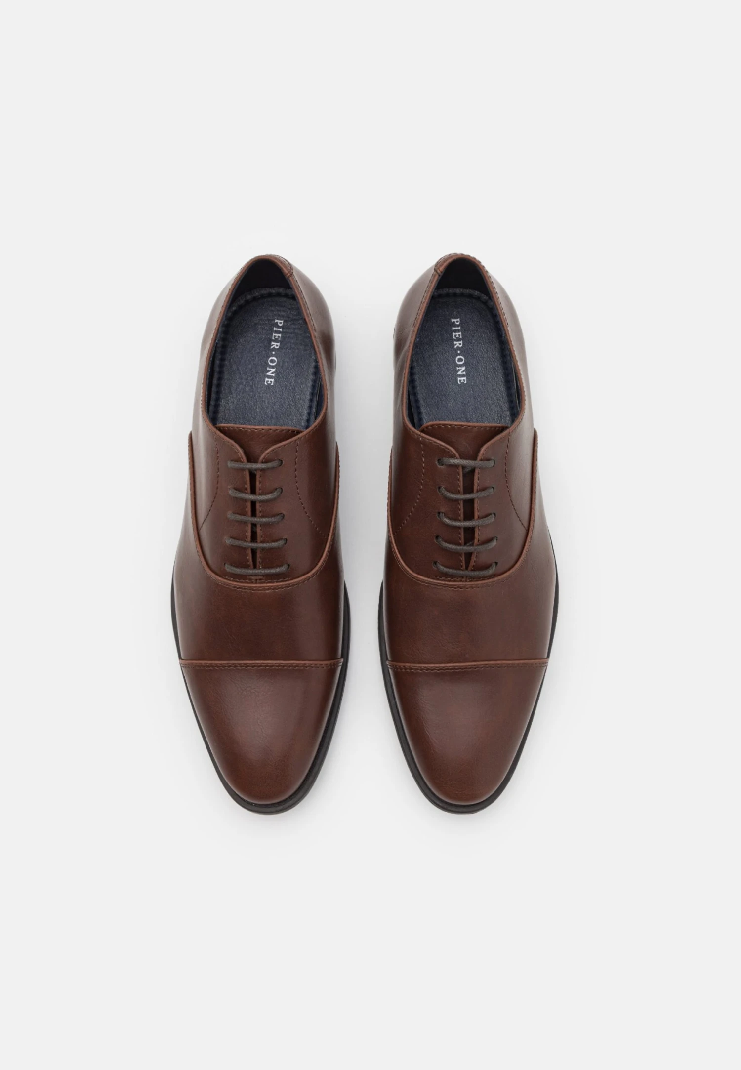 Pier One Unisex - Sportieve Veterschoenen - Dark Brown 6 Pier One Unisex - Sportieve Veterschoenen - Dark Brown - Afbeelding 4