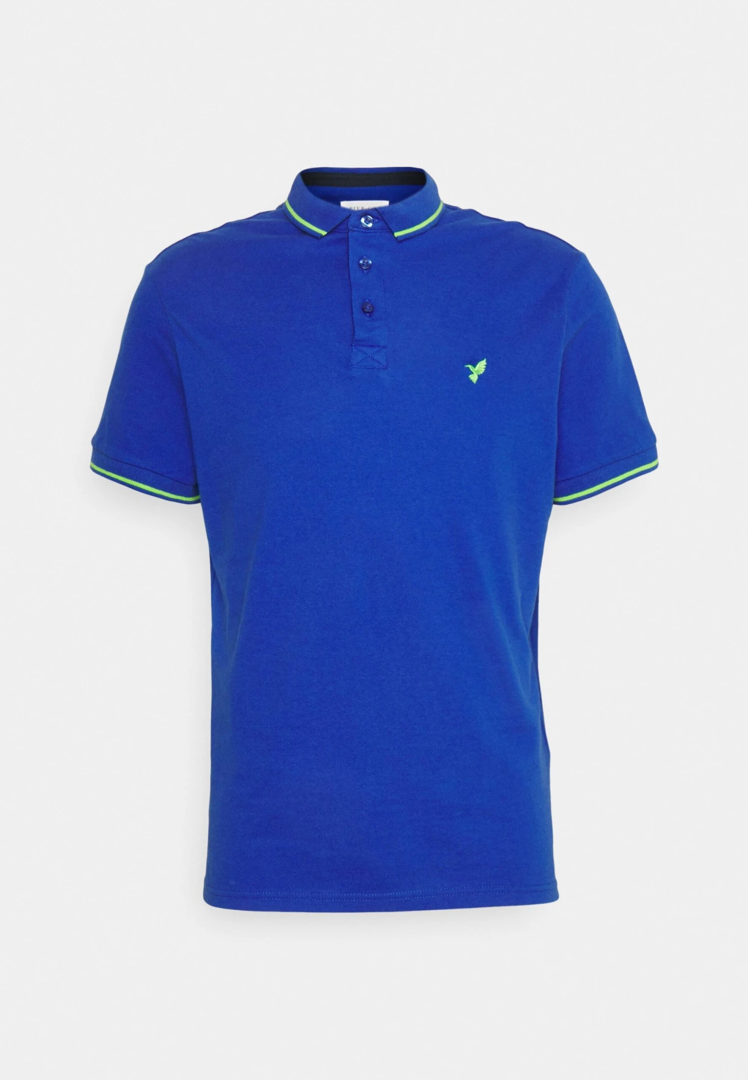 Pier One Neon Tipping Birdy - Poloshirt - Blue 6 Pier One Neon Tipping Birdy - Poloshirt - Blue - Afbeelding 4