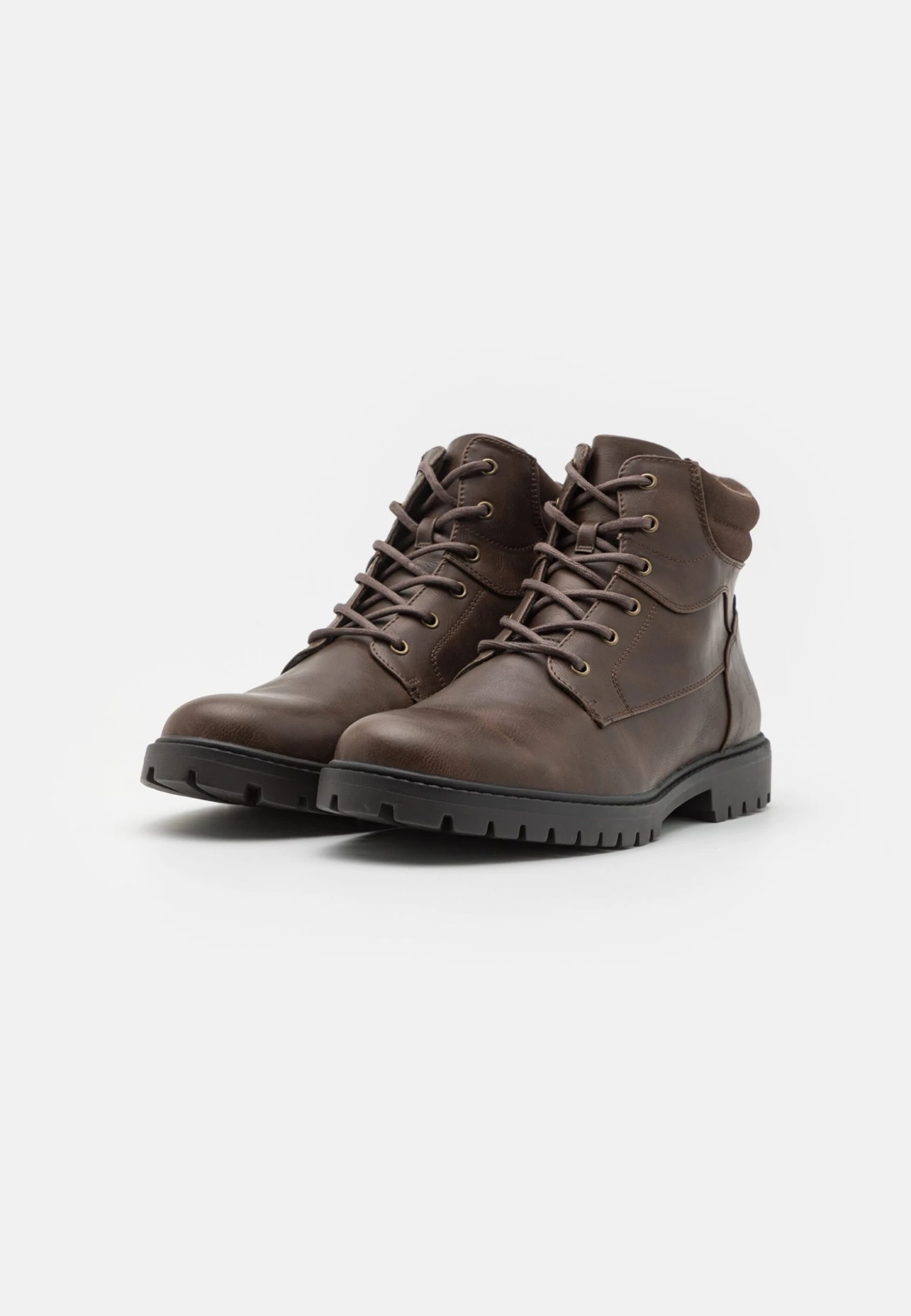 Pier One Unisex - Veterboots - Brown 4 Pier One Unisex - Veterboots - Brown - Afbeelding 2