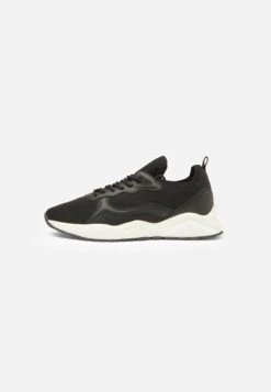 Pier One Unisex - Sneakers Laag - Black/White