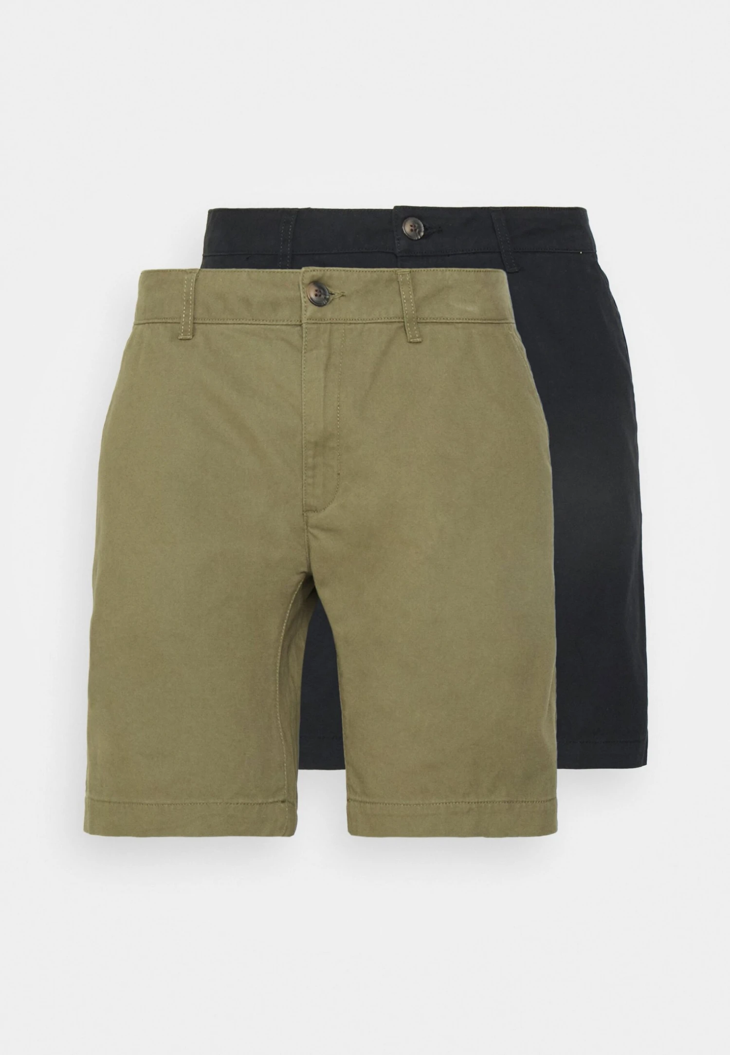Pier One 2 Pack - Shorts - Black/Olive 12 Pier One 2 Pack - Shorts - Black/Olive - Afbeelding 10