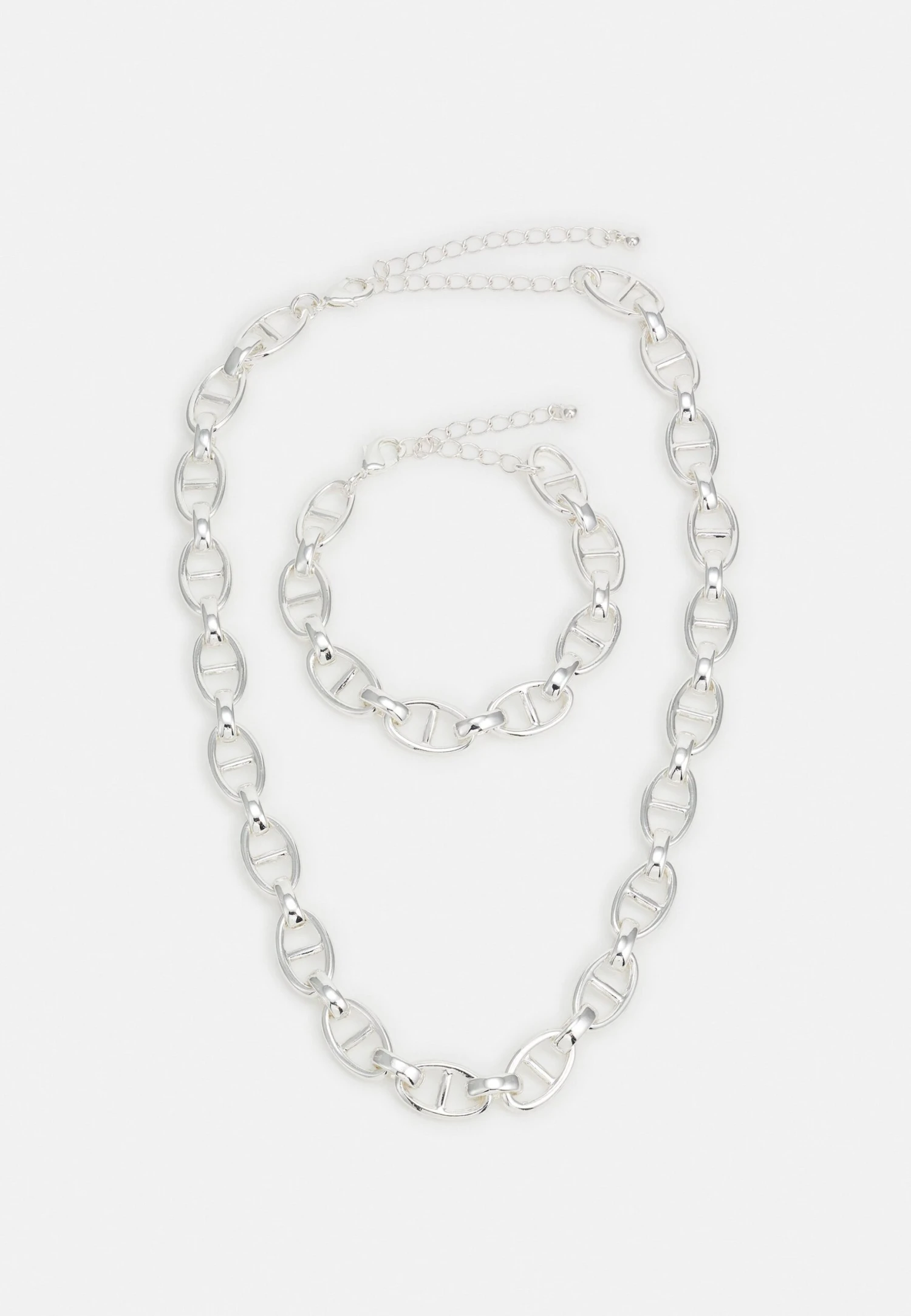 Pier One Set Unisex - Ketting - Silver-Coloured 3 Pier One Set Unisex - Ketting - Silver-Coloured