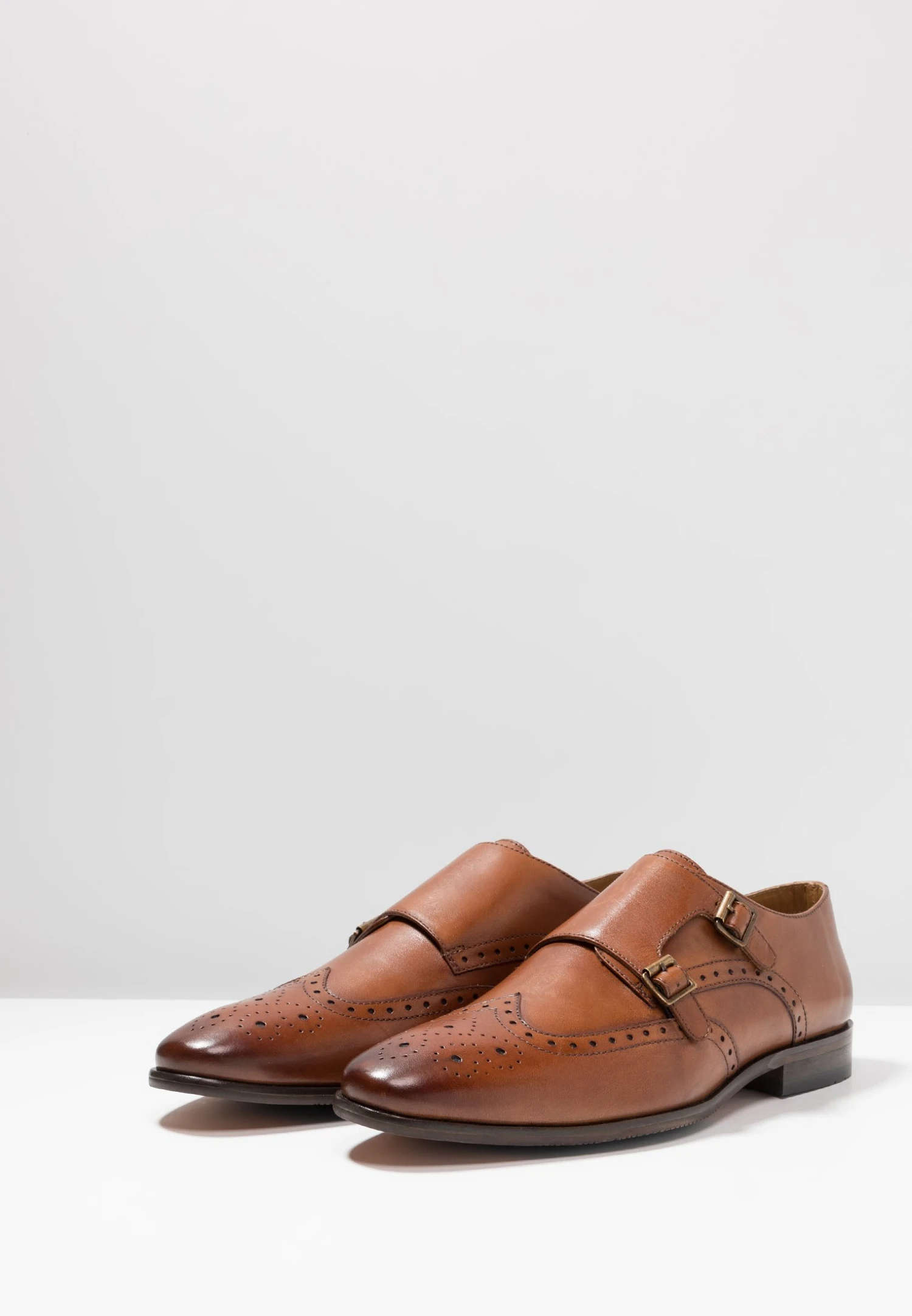 Pier One Leather - Instappers - Cognac 6 Pier One Leather - Instappers - Cognac - Afbeelding 4