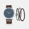 Pier One Set - Horloge - Cognac 1 Pier One Set - Horloge - Cognac -Pier One 564775f488844f90a319100718c0355d