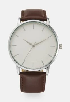 Pier One Horloge - Brown/Silvercoloured