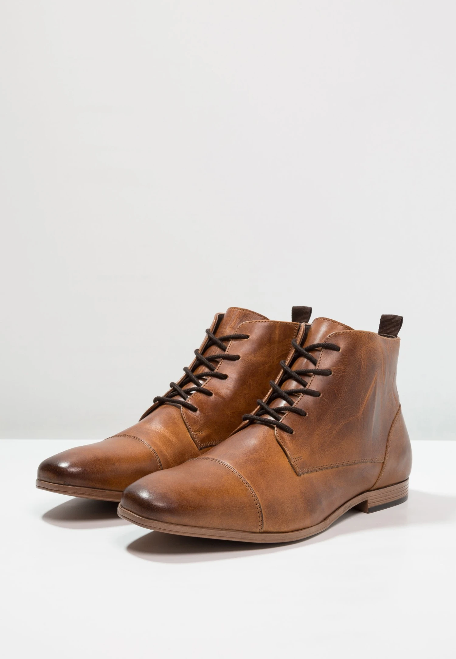 Pier One Veterboots - Cognac 5 Pier One Veterboots - Cognac - Afbeelding 3
