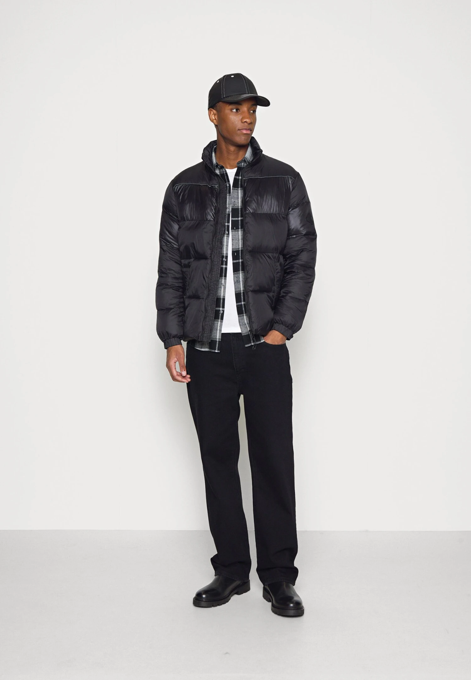 Pier One Block Puffer - Winterjas - Black 4 Pier One Block Puffer - Winterjas - Black - Afbeelding 2