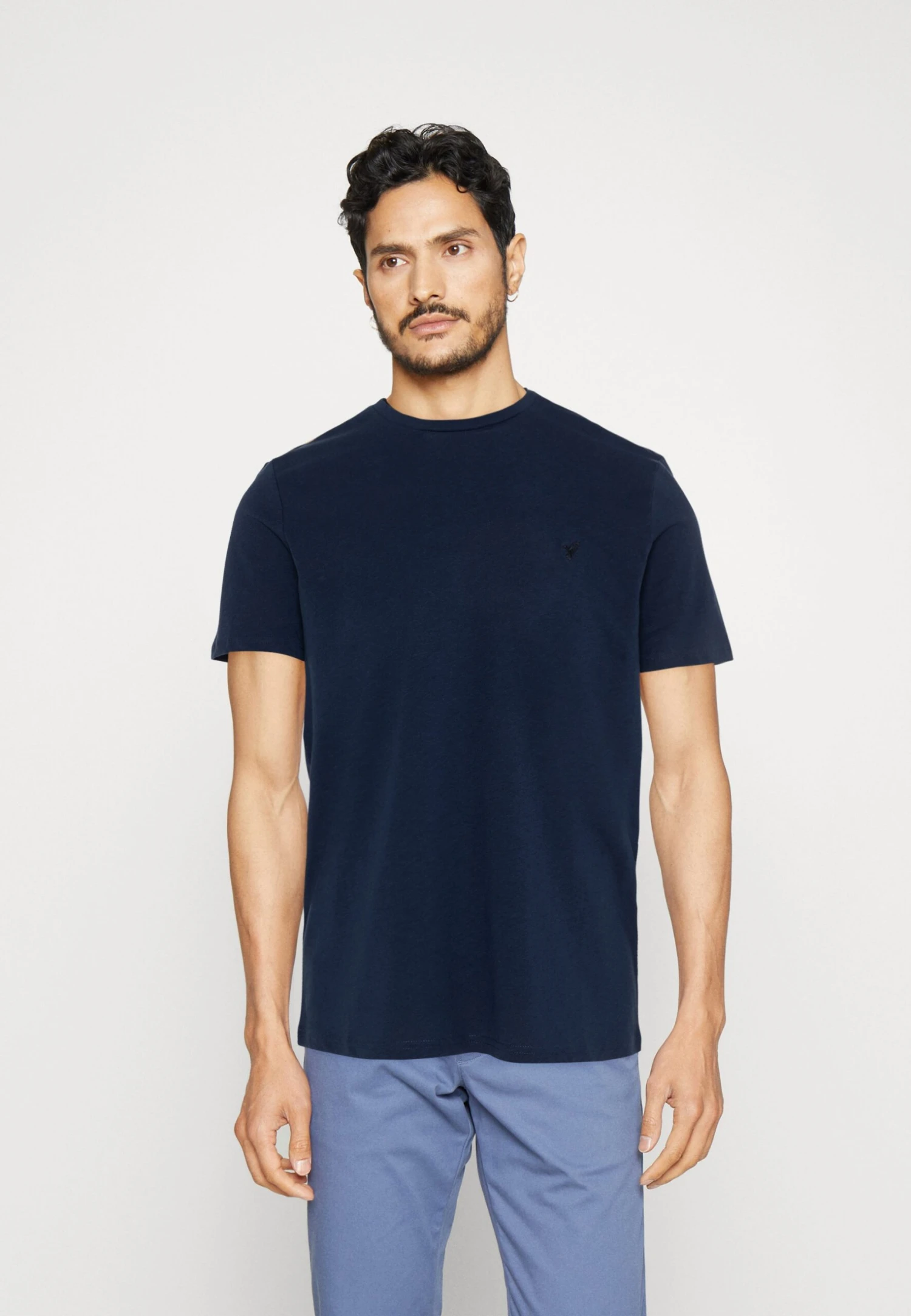 Pier One 5 Pack - T-Shirt Basic - White/Ark Green/Blue 7 Pier One 5 Pack - T-Shirt Basic - White/Ark Green/Blue - Afbeelding 5