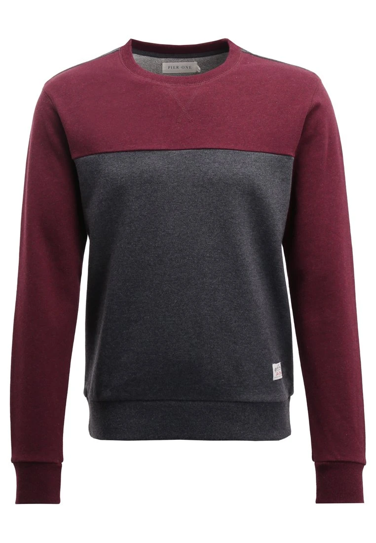 Pier One Sweater - Mottled Bordeaux 8 Pier One Sweater - Mottled Bordeaux - Afbeelding 6