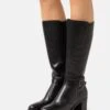 Pier One Leather - Laarzen - Black 1 Pier One Leather - Laarzen - Black -Pier One 60f0305eac3b44d1b4442429f05d1145