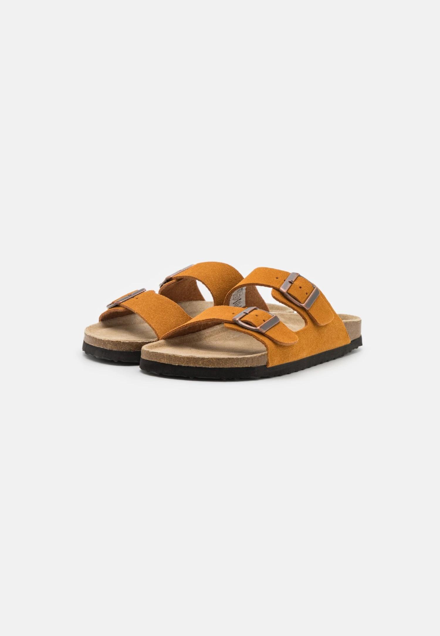 Pier One Leather Unisex - Pantoffels - Cognac 4 Pier One Leather Unisex - Pantoffels - Cognac - Afbeelding 2