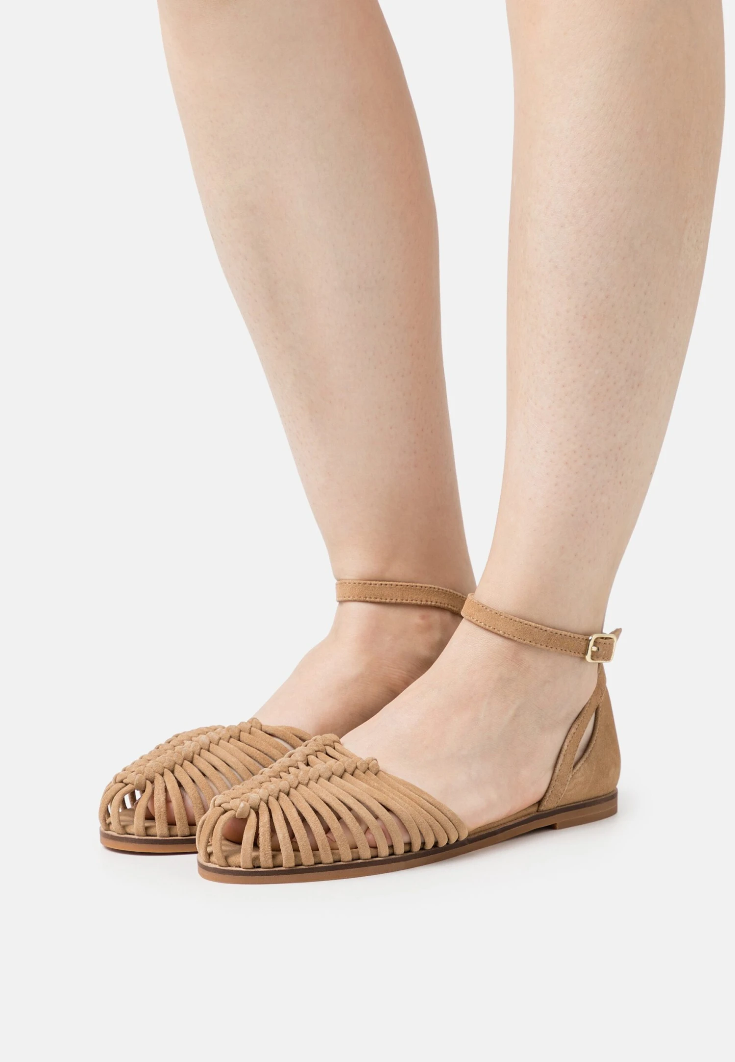 Pier One Leather- Sandalen - Beige 3 Pier One Leather- Sandalen - Beige