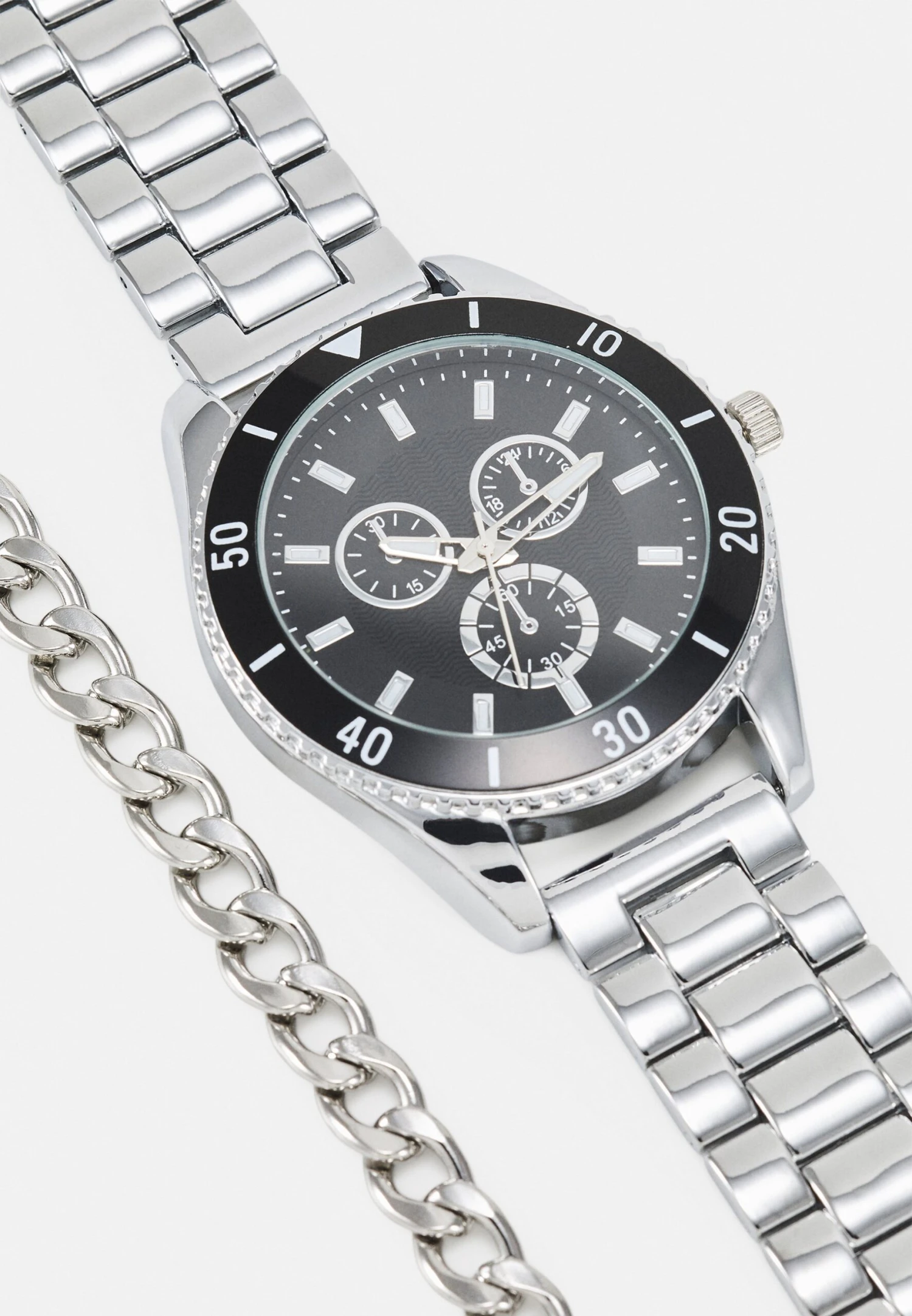 Pier One Horloge - Silver-Coloured 7 Pier One Horloge - Silver-Coloured - Afbeelding 5