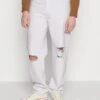 Pier One Relaxed Fit Jeans - White Denim 1 Pier One Relaxed Fit Jeans - White Denim -Pier One 66111e93cb0047a286c96fdb72af29e7