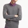 Pier One Basic Crewneck - Trui - Dark Grey Melange 2 Pier One Basic Crewneck - Trui - Dark Grey Melange -Pier One 666351f8bb3948f58f2bc7b3515f1f75