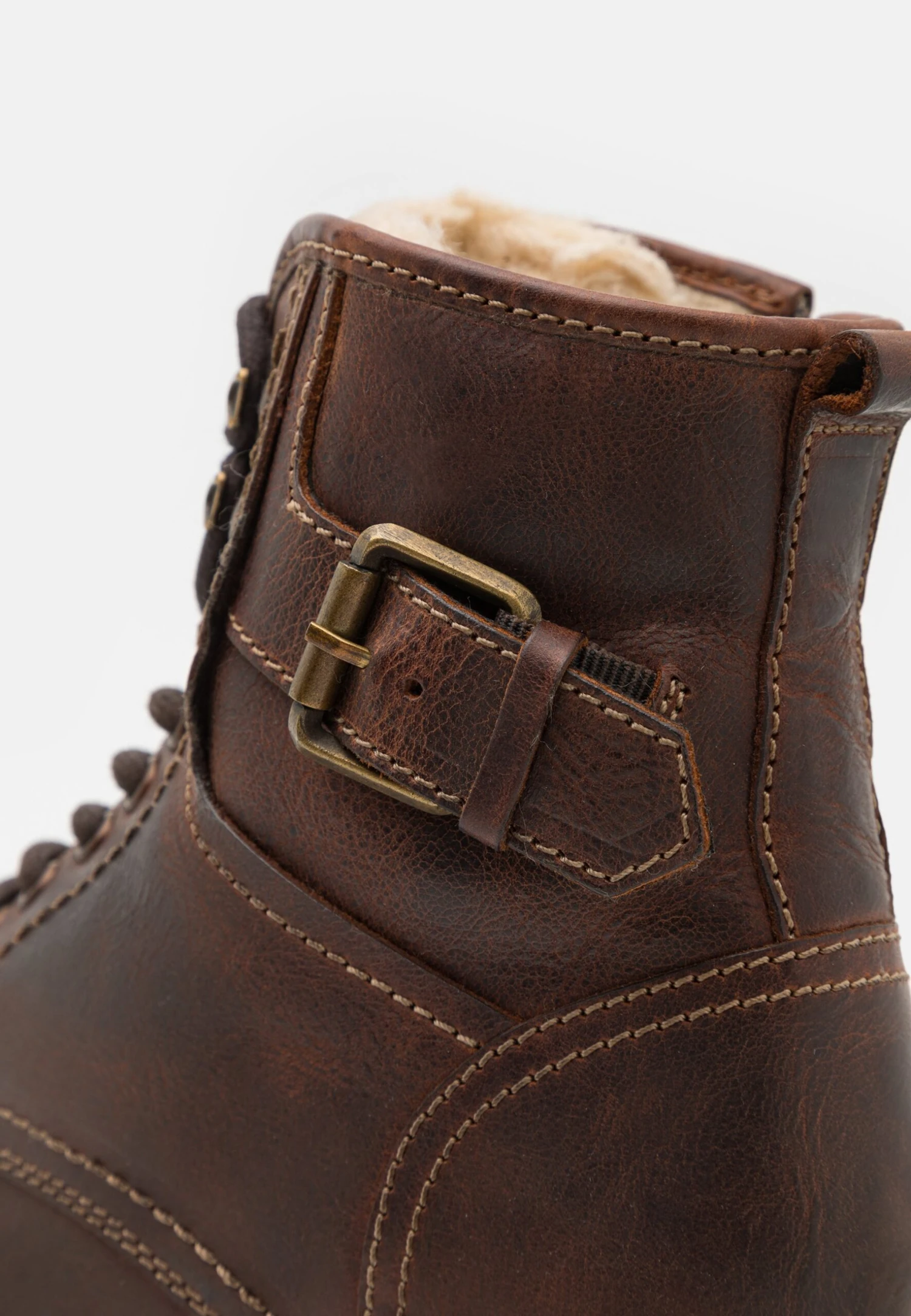 Pier One Leather - Veterboots - Brown 8 Pier One Leather - Veterboots - Brown - Afbeelding 6