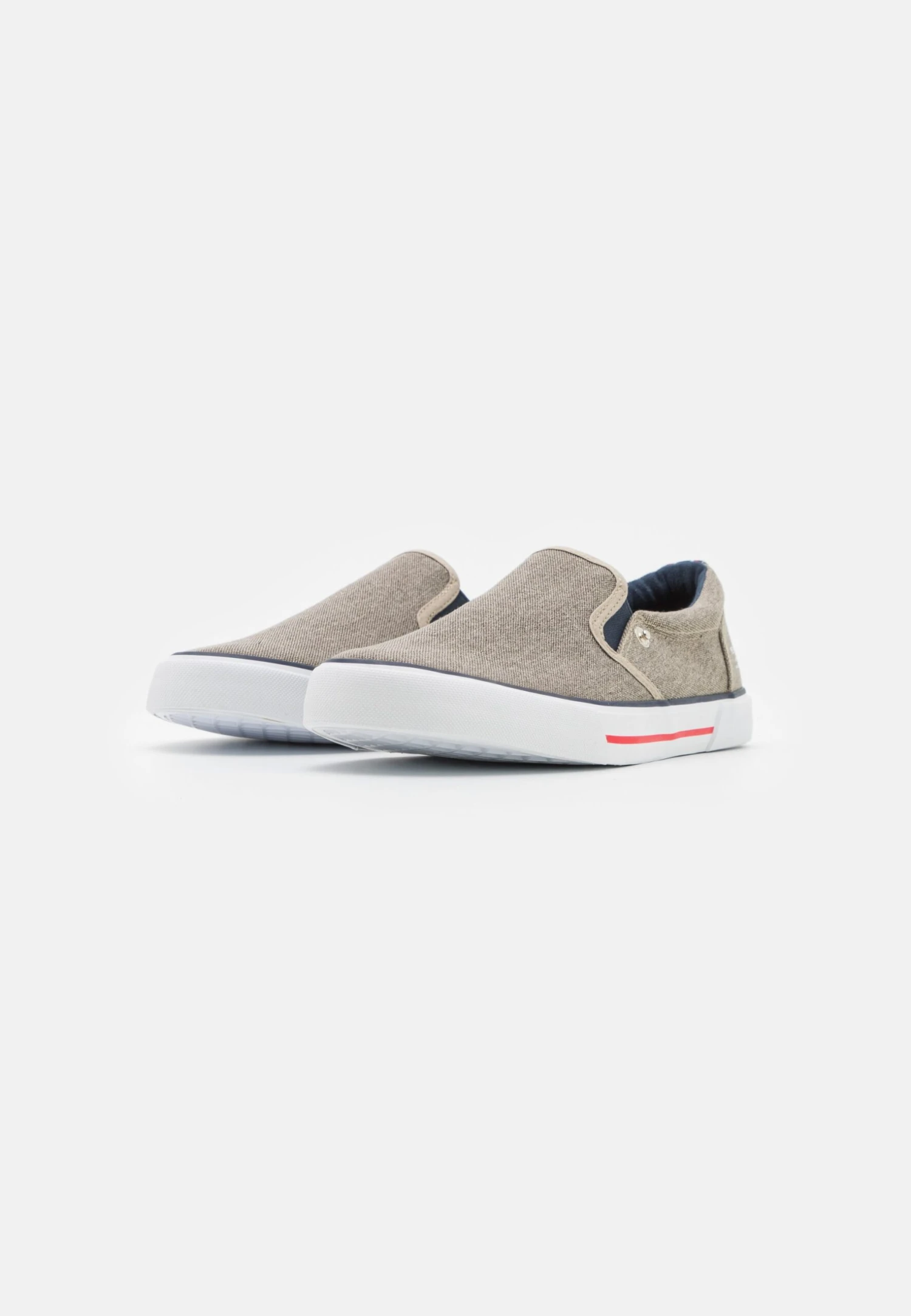 Pier One Unisex - Sneakers Laag - Taupe 4 Pier One Unisex - Sneakers Laag - Taupe - Afbeelding 2