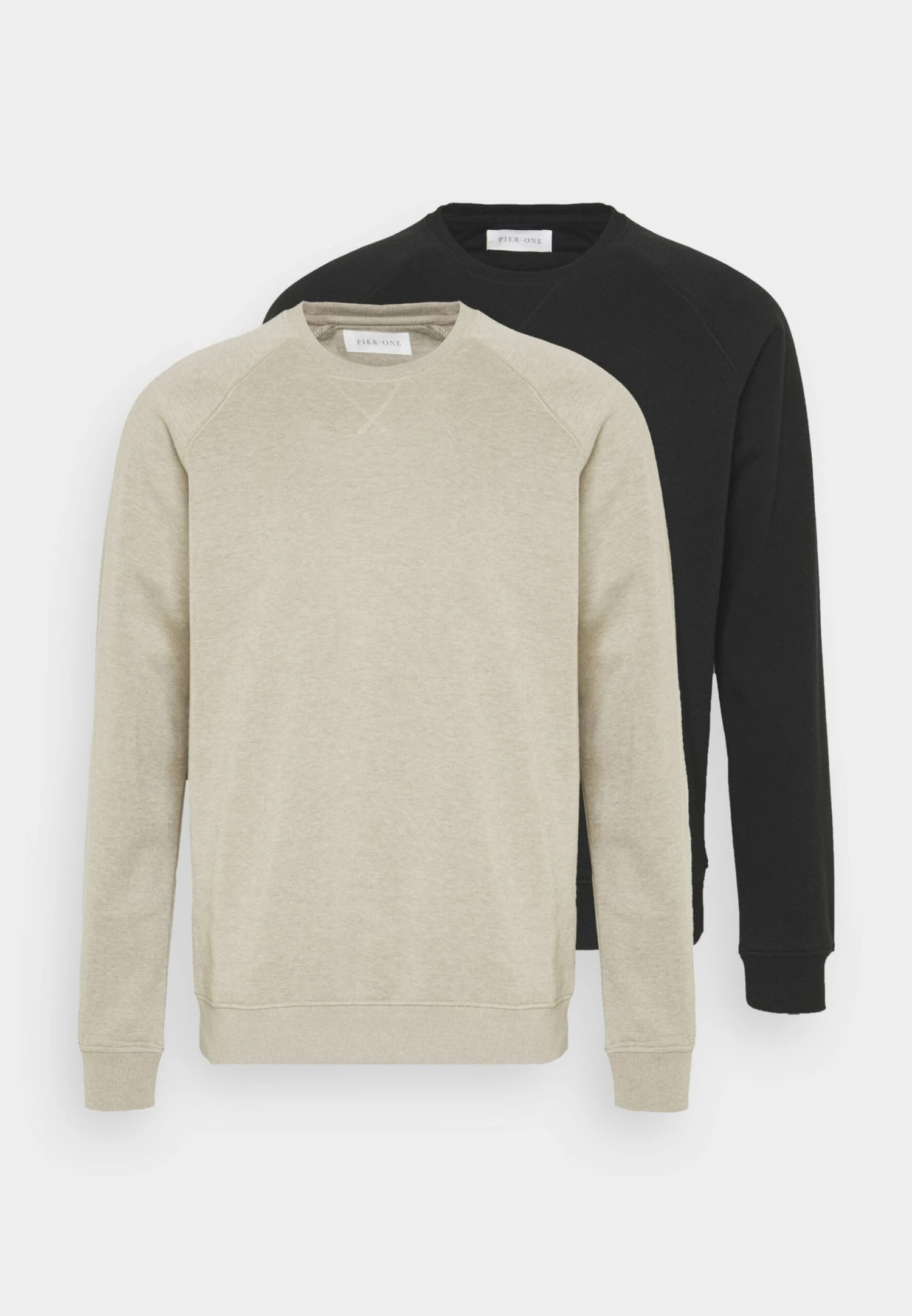 Pier One 2 Pack - Sweater - Tan/Black 8 Pier One 2 Pack - Sweater - Tan/Black - Afbeelding 6