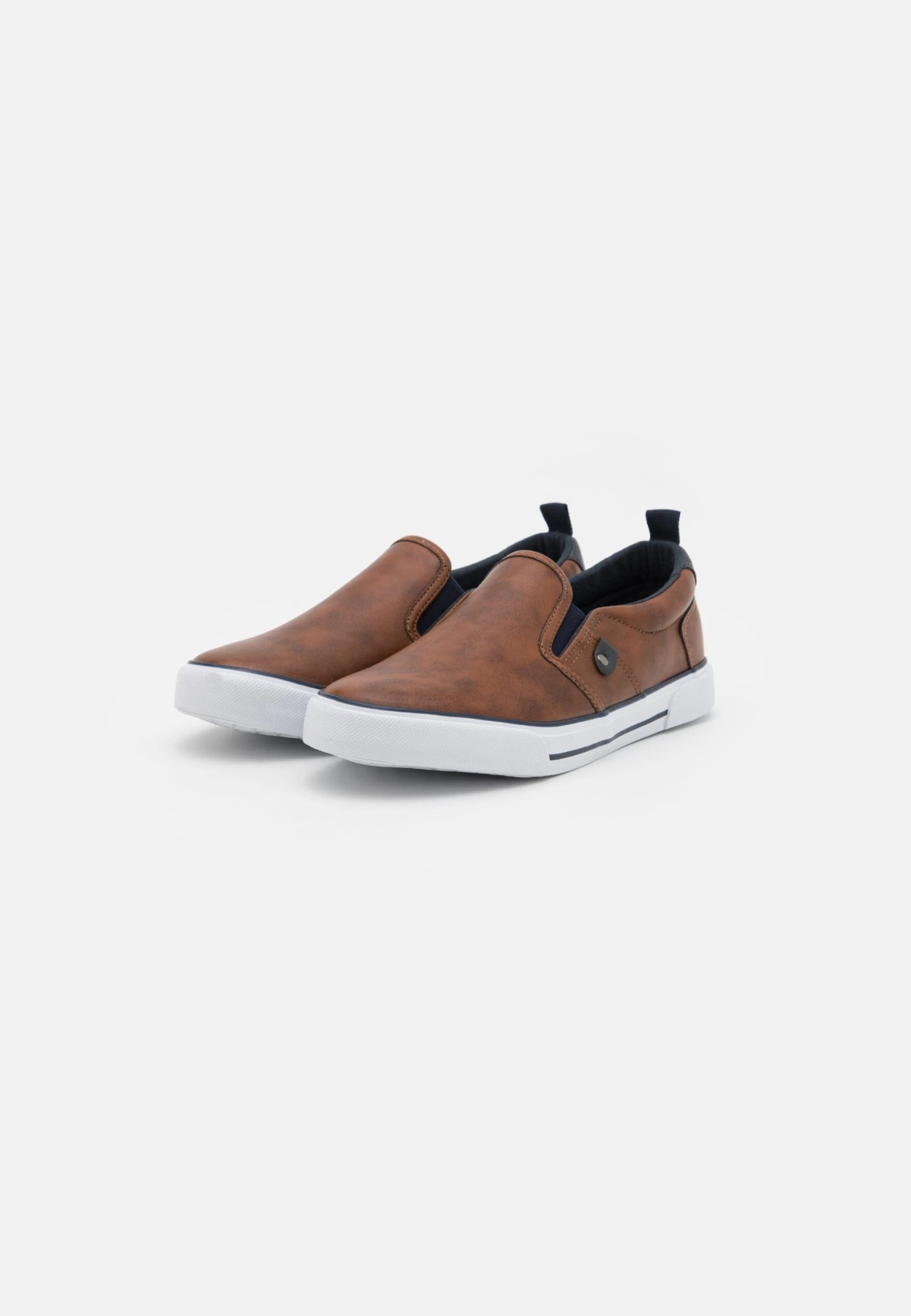 Pier One Unisex - Sneakers Laag - Cognac 4 Pier One Unisex - Sneakers Laag - Cognac - Afbeelding 2