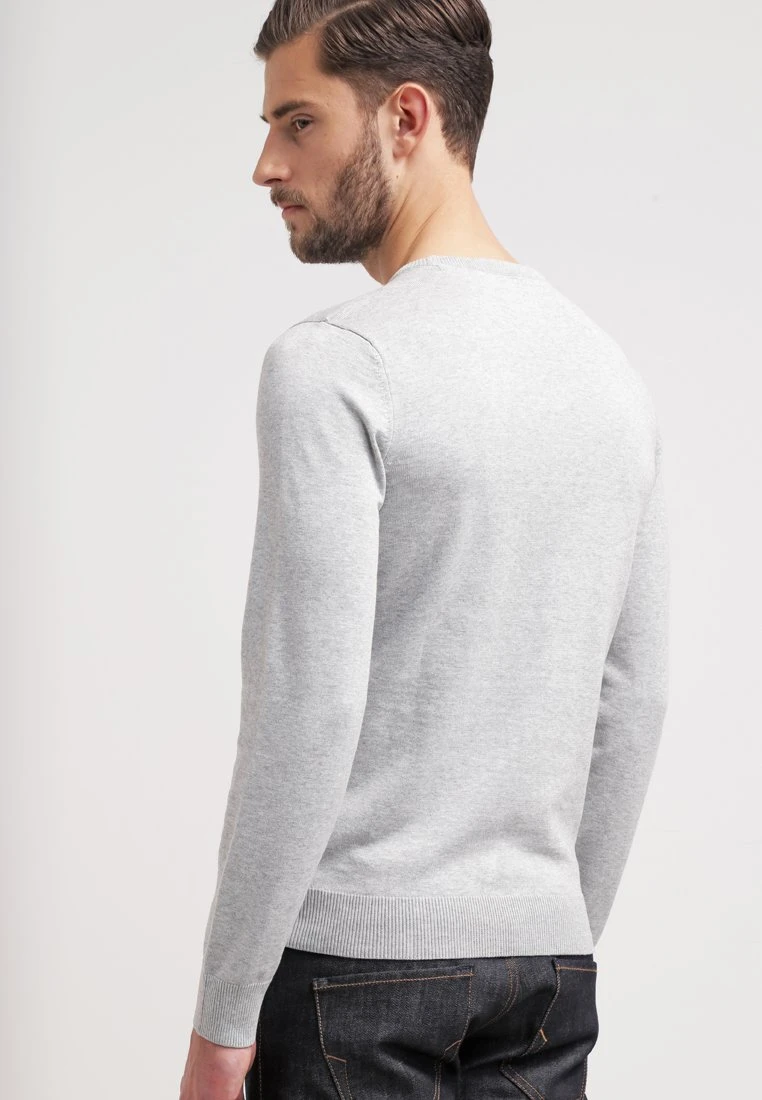 Pier One Basic Crewneck - Trui - Light Grey 5 Pier One Basic Crewneck - Trui - Light Grey - Afbeelding 3