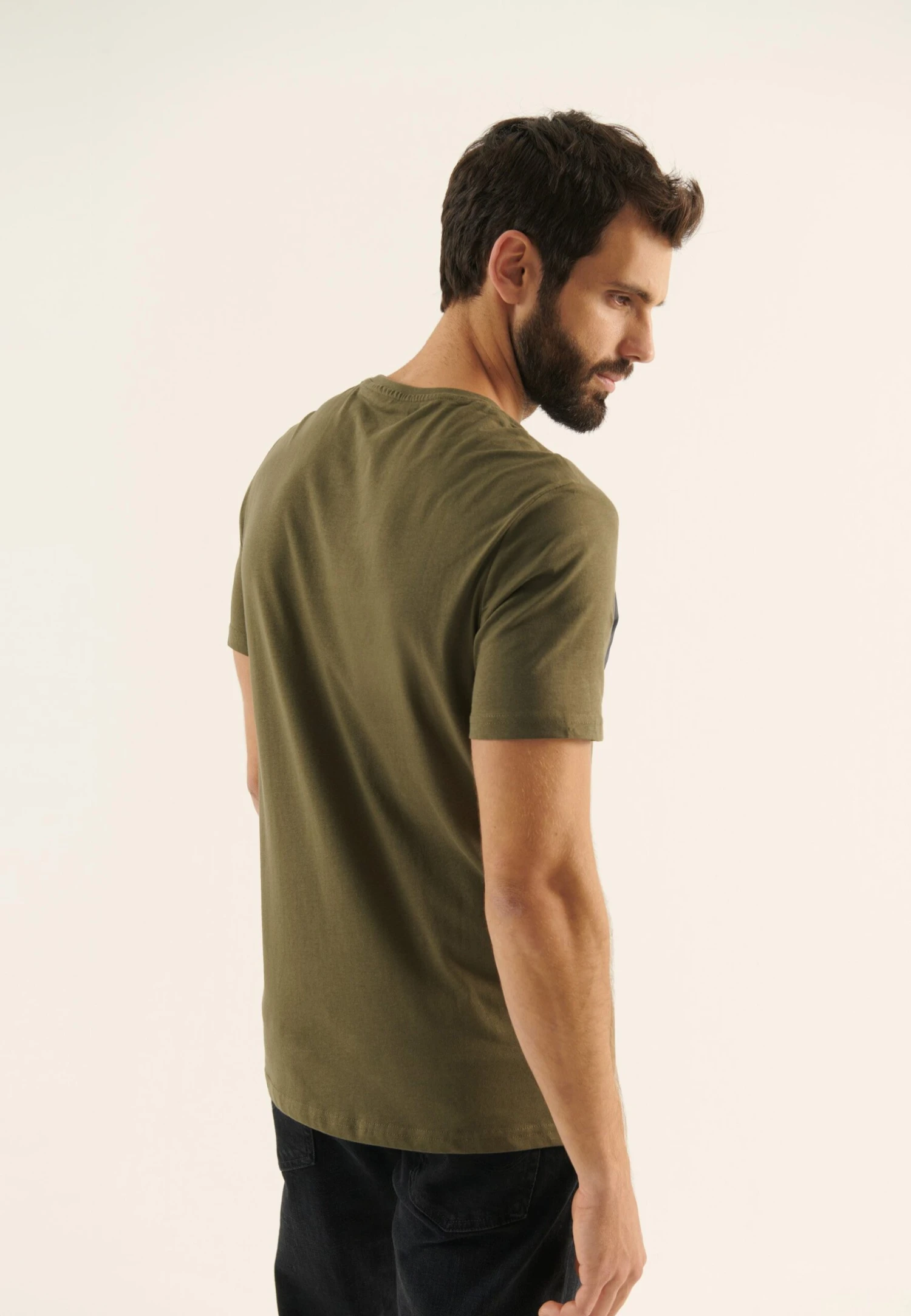 Pier One T-Shirt Print - Olive 5 Pier One T-Shirt Print - Olive - Afbeelding 3