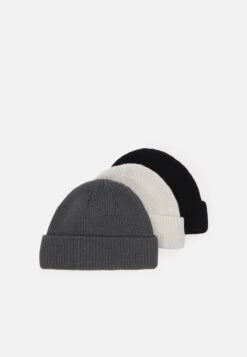 Pier One Unisex 3 Pack - Muts - Black/Dark Grey/Off-White/