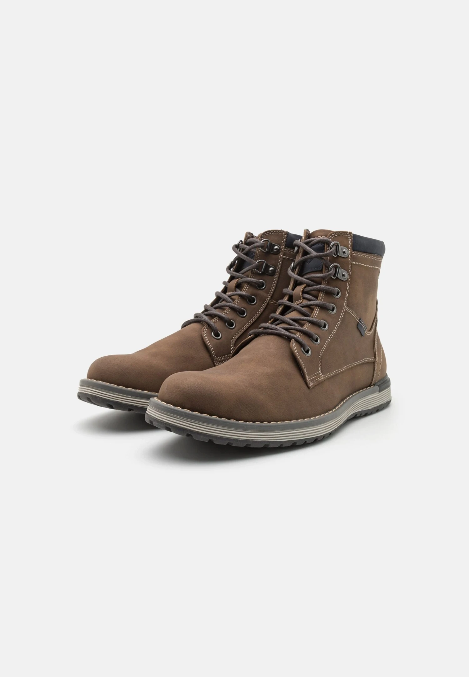 Pier One Veterboots - Brown 4 Pier One Veterboots - Brown - Afbeelding 2