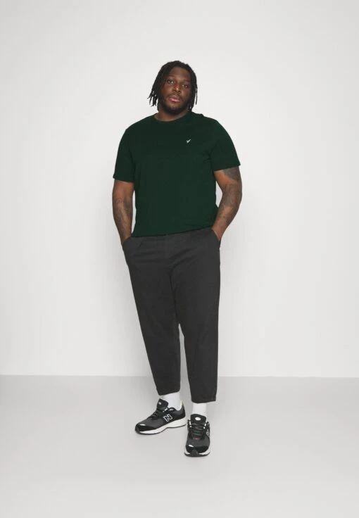 Pier One 5 Pack - T-Shirt Basic - Dark Green/Beige/Light Blue