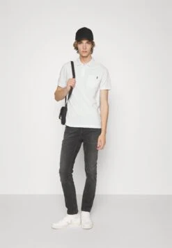 Pier One 2 Pack - Poloshirt - 103 - Dark Grey_001 - White