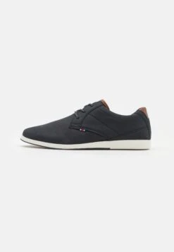 Pier One Sportieve Veterschoenen - Dark Blue/White