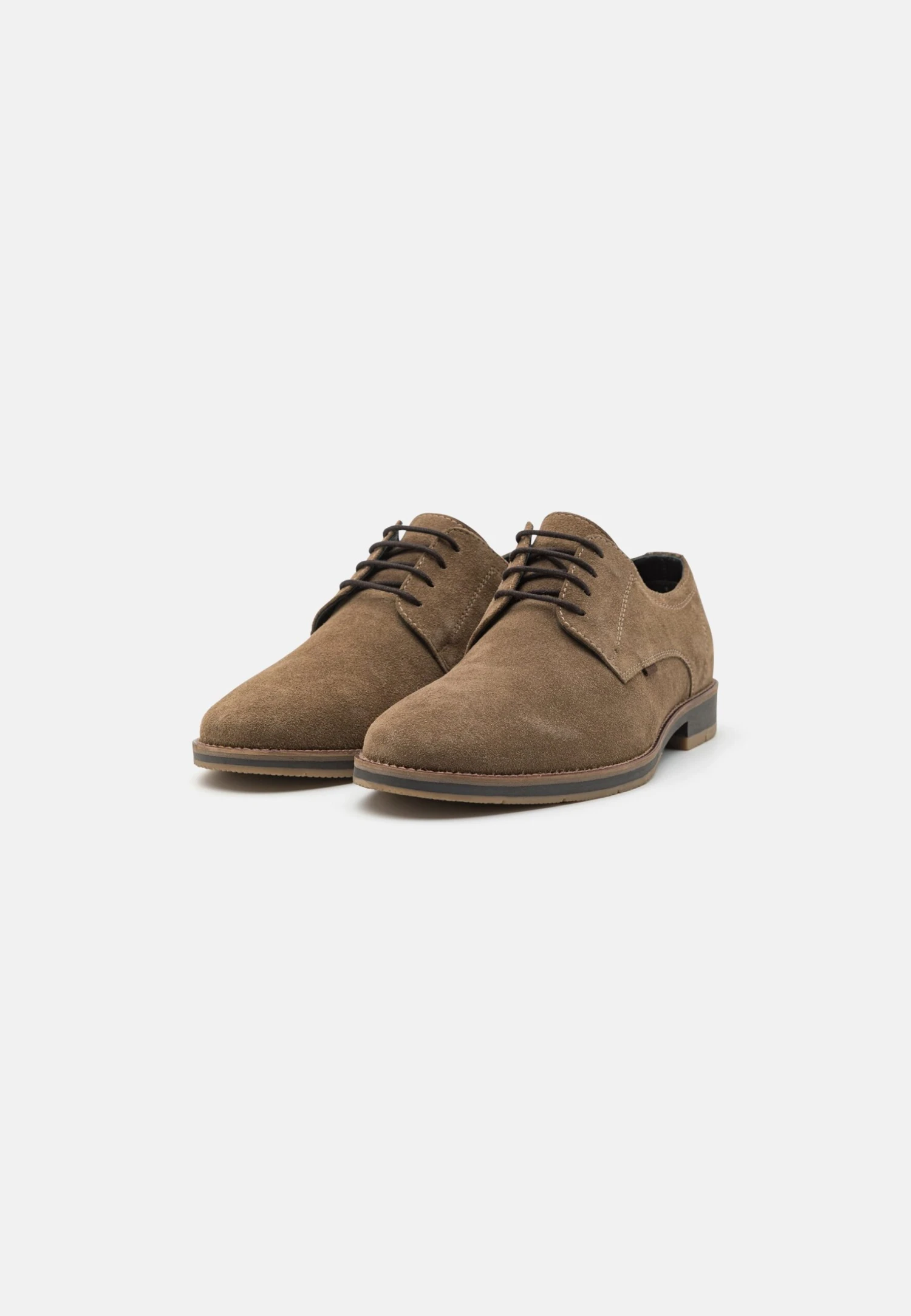 Pier One Leather - Veterschoenen - Taupe 4 Pier One Leather - Veterschoenen - Taupe - Afbeelding 2