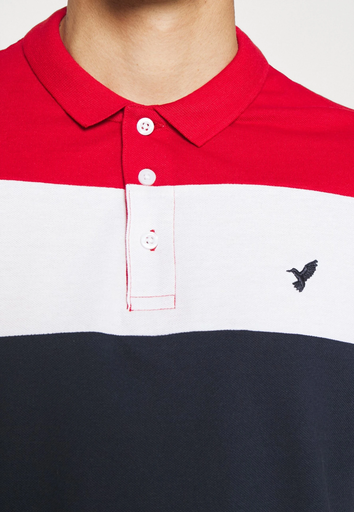 Pier One Poloshirt - Red/White/Dark Blue 8 Pier One Poloshirt - Red/White/Dark Blue - Afbeelding 6