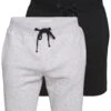 Pier One 2 Pack - Shorts -Light Grey /Black 1 Pier One 2 Pack - Shorts -Light Grey /Black -Pier One 78668eadaeae42bdbd63ded6d8852d91