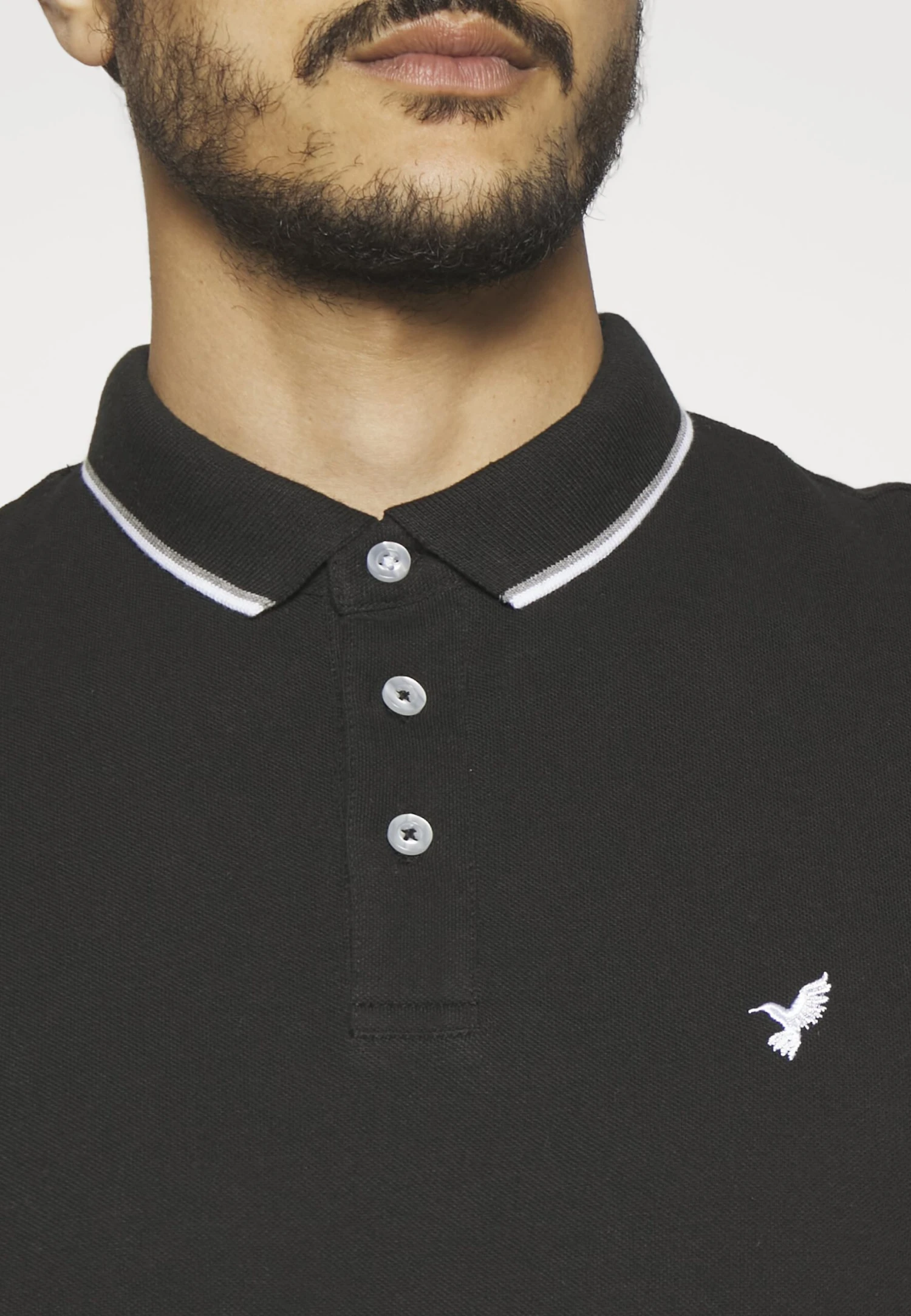 Pier One 2 Pack - Poloshirt - Black/Dark Blue 9 Pier One 2 Pack - Poloshirt - Black/Dark Blue - Afbeelding 7