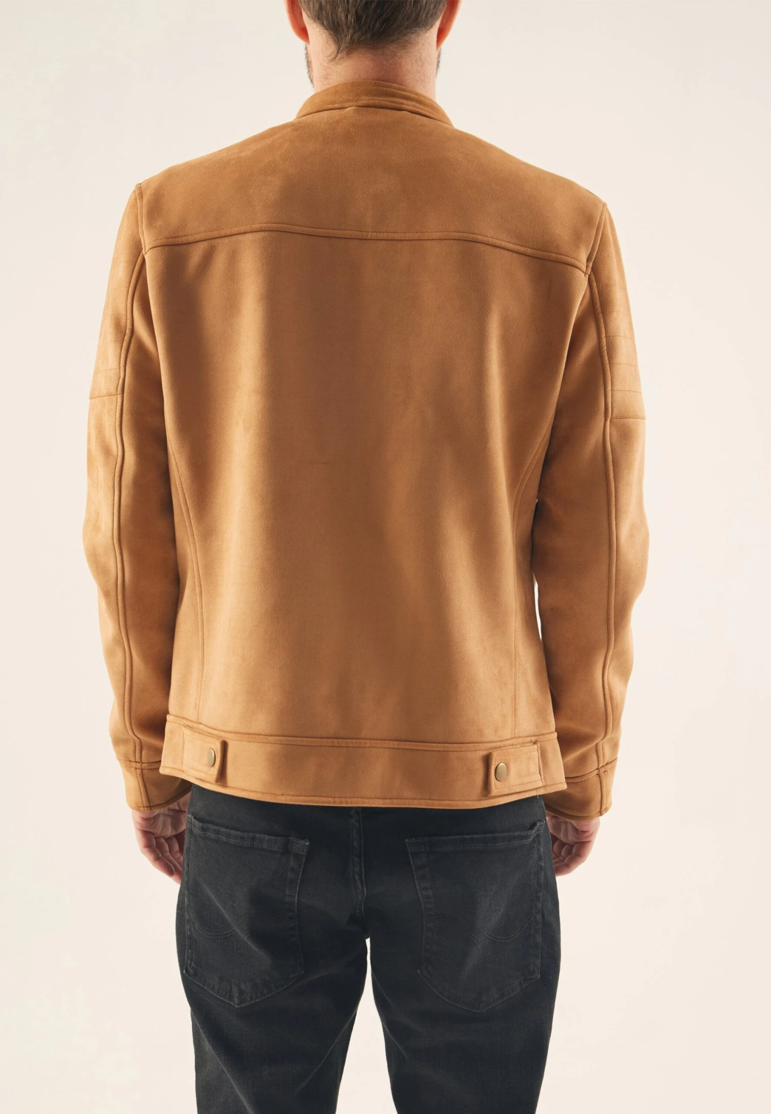 Pier One Imitatieleren Jas - Cognac 6 Pier One Imitatieleren Jas - Cognac - Afbeelding 4