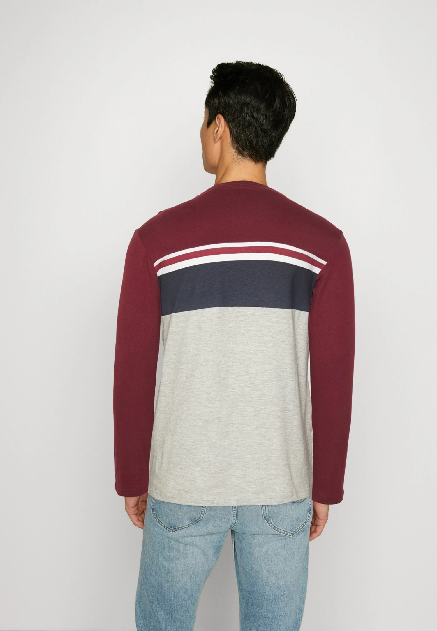 Pier One Longsleeve - Bordeaux 5 Pier One Longsleeve - Bordeaux - Afbeelding 3