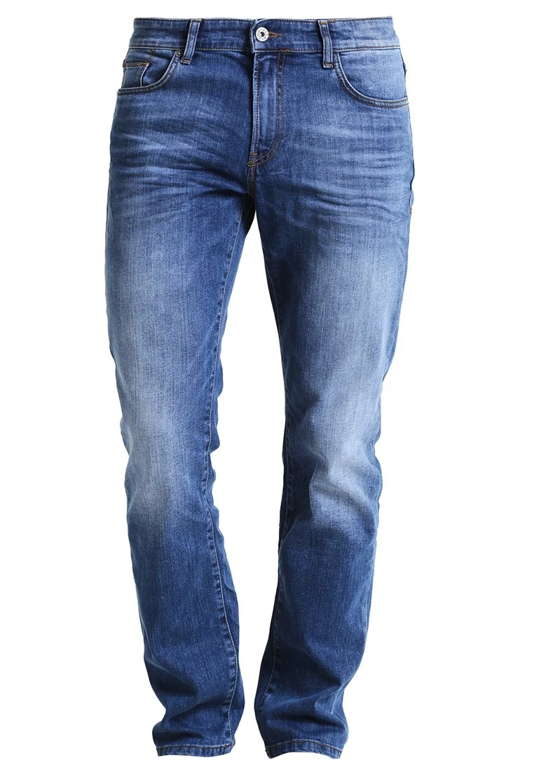 Pier One Straight Leg Jeans - Mid Blue 8 Pier One Straight Leg Jeans - Mid Blue - Afbeelding 6