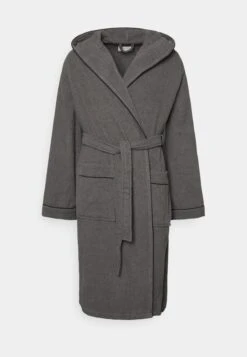Pier One Badjas - Dark Grey/Black