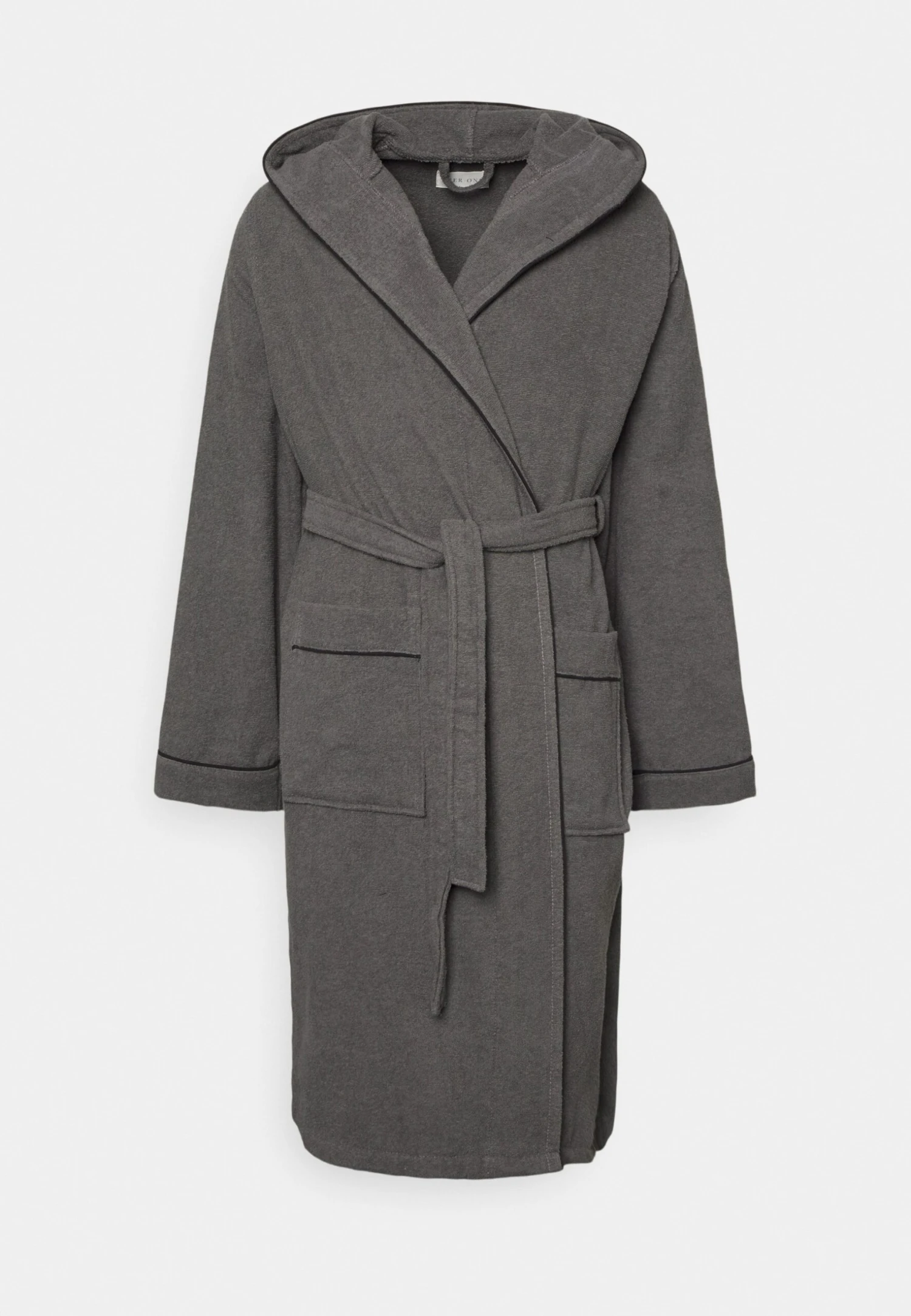 Pier One Badjas - Dark Grey/Black 3 Pier One Badjas - Dark Grey/Black