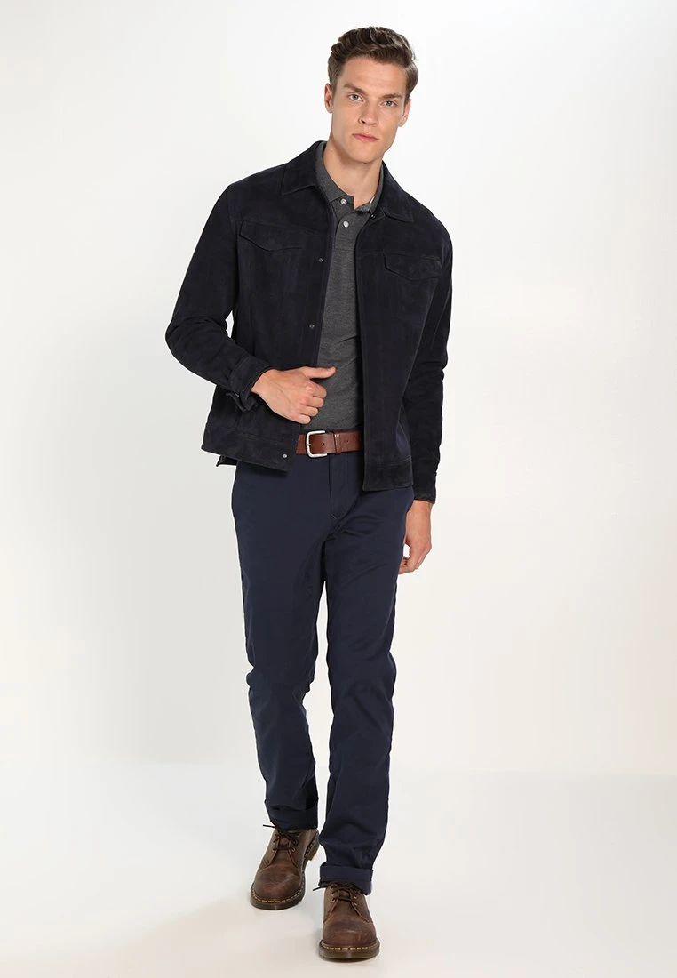 Pier One Basic - Poloshirt - Dark Grey Melange 4 Pier One Basic - Poloshirt - Dark Grey Melange - Afbeelding 2