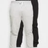 Pier One 2 Pack - Trainingsbroek - Black/Mottled Light Grey 1 Pier One 2 Pack - Trainingsbroek - Black/Mottled Light Grey -Pier One 7c8b5507bf4c4d598319bfbdcf35bd8d