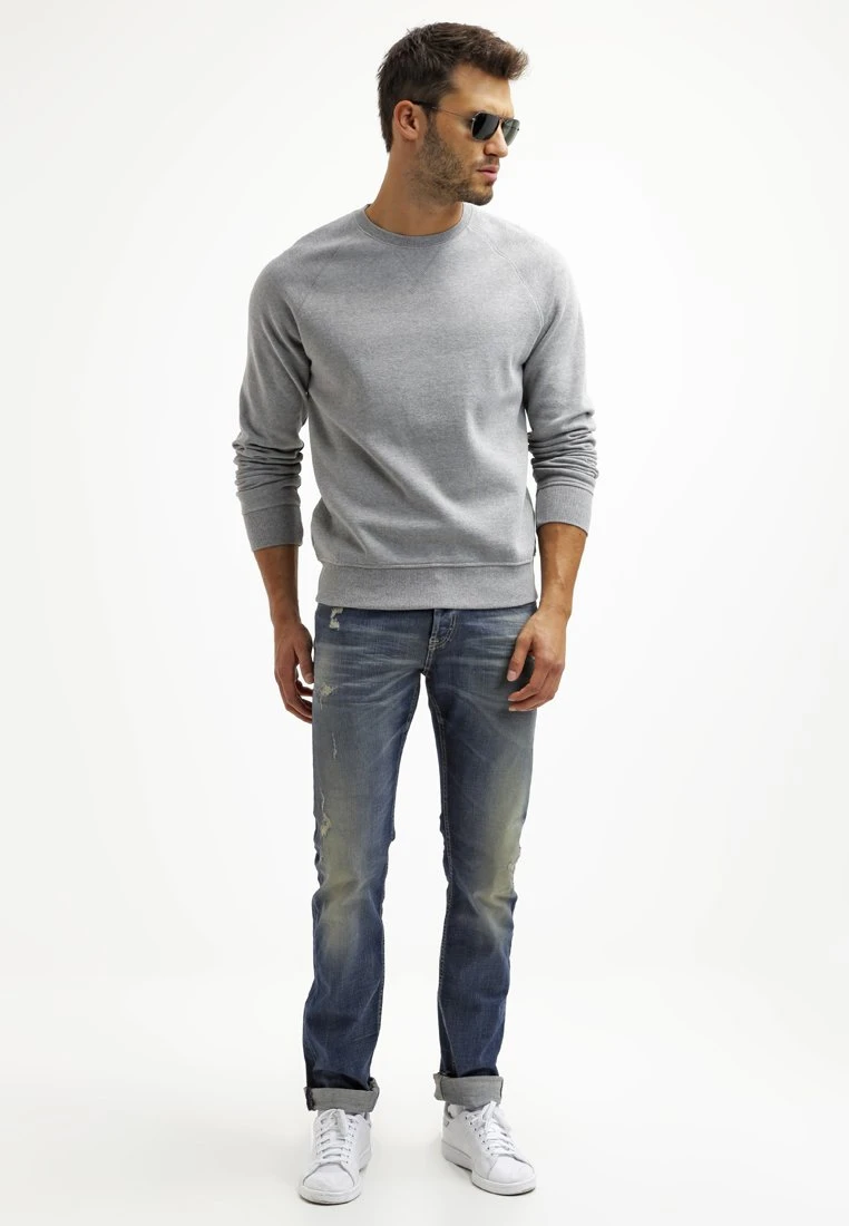 Pier One Sweater - Mid Grey Melange 4 Pier One Sweater - Mid Grey Melange - Afbeelding 2