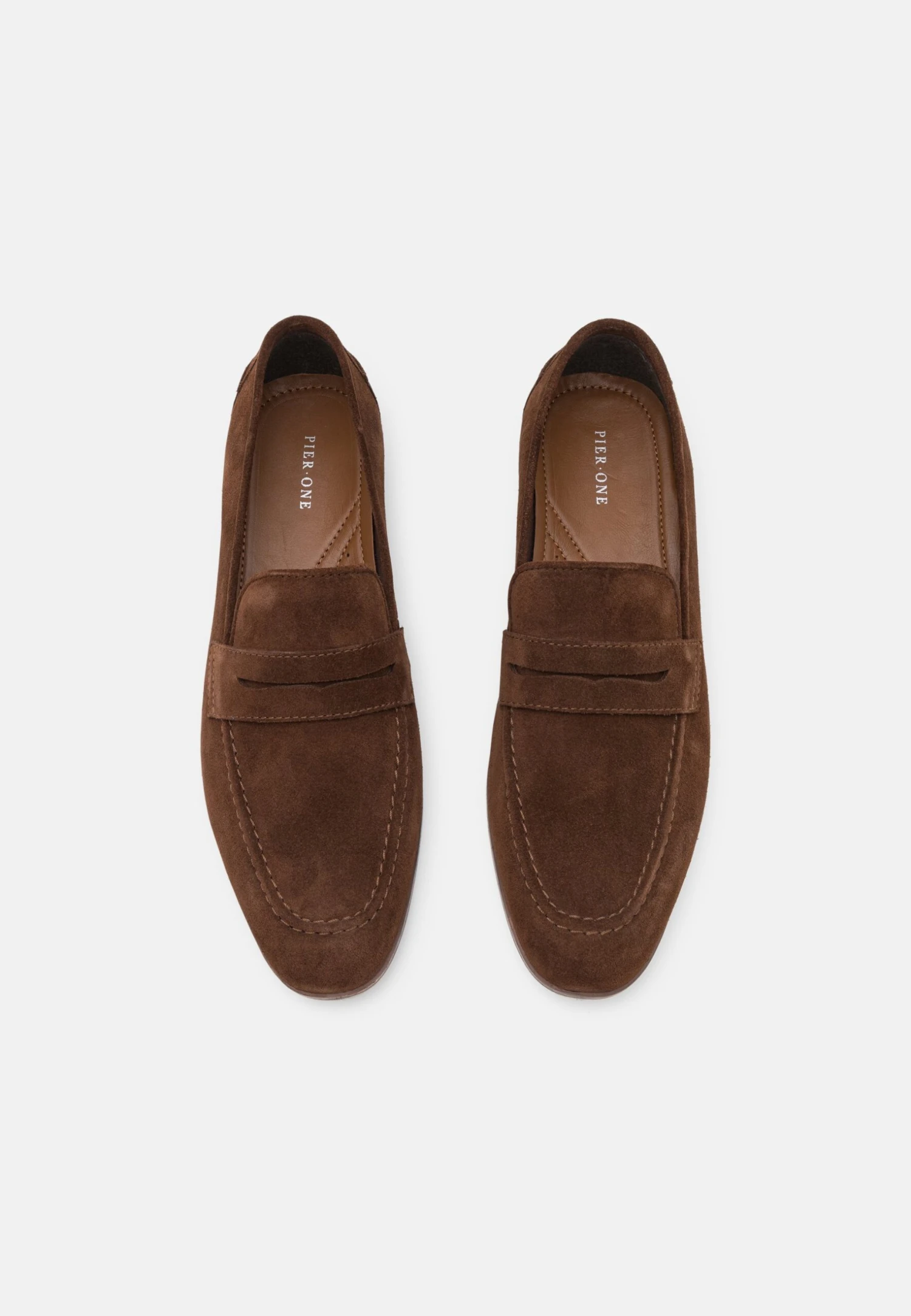 Pier One Leather - Instappers - Brown 6 Pier One Leather - Instappers - Brown - Afbeelding 4