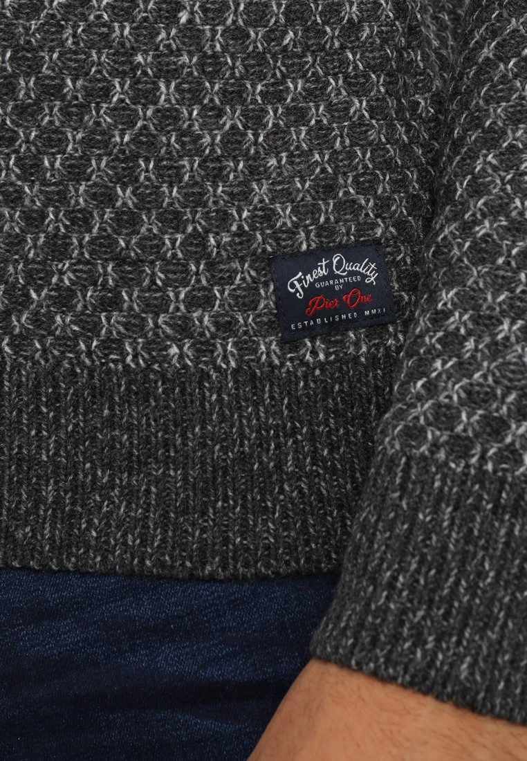 Pier One Trui - Mottled Grey 8 Pier One Trui - Mottled Grey - Afbeelding 6