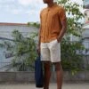 Pier One Linen Blend Drawcord Shorts- Shorts - Beige 2 Pier One Linen Blend Drawcord Shorts- Shorts - Beige -Pier One 83cfaaa8c0f941779fe1e4e812132031