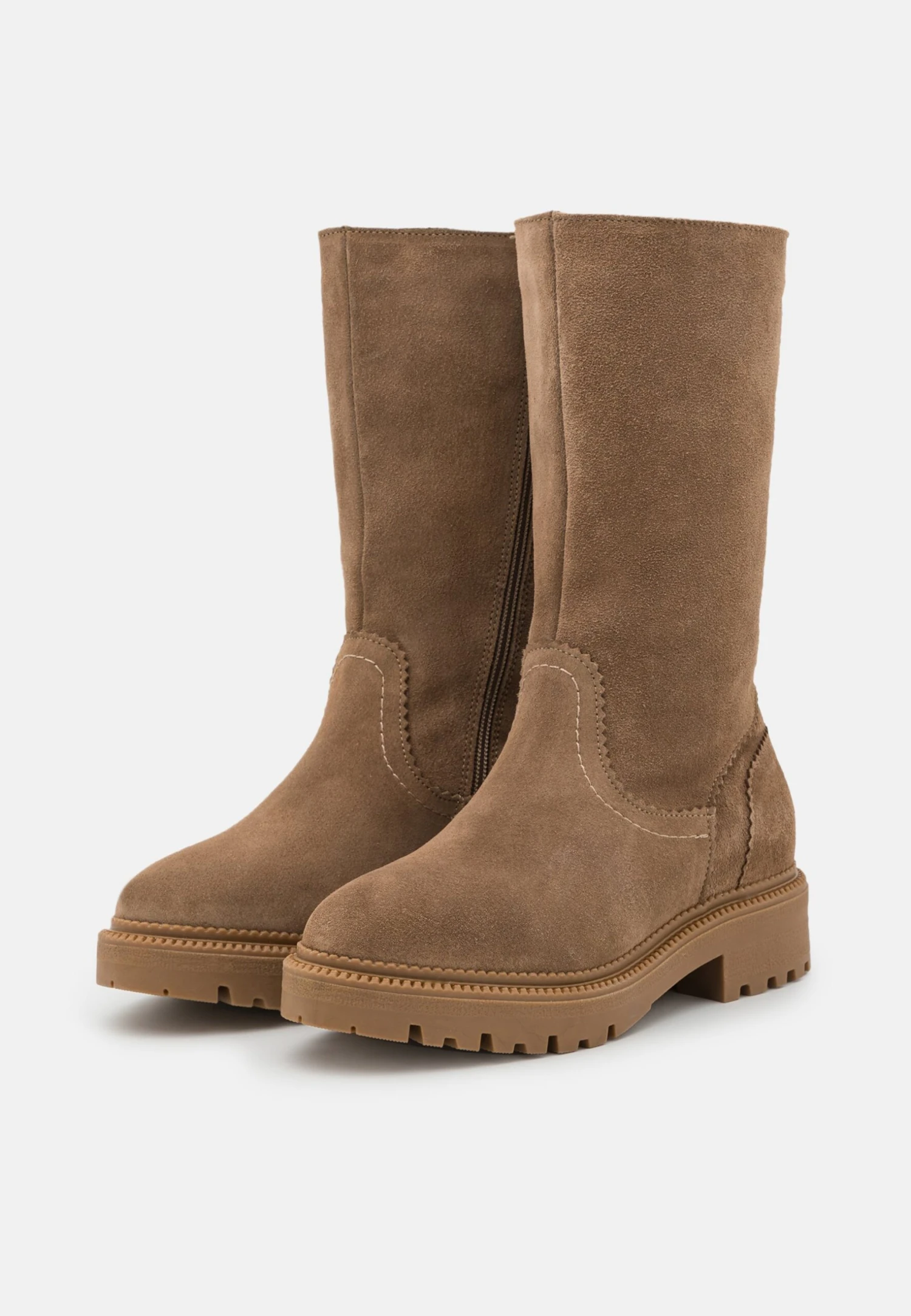 Pier One Leather Winter Boot - Laarzen - Taupe 5 Pier One Leather Winter Boot - Laarzen - Taupe - Afbeelding 3
