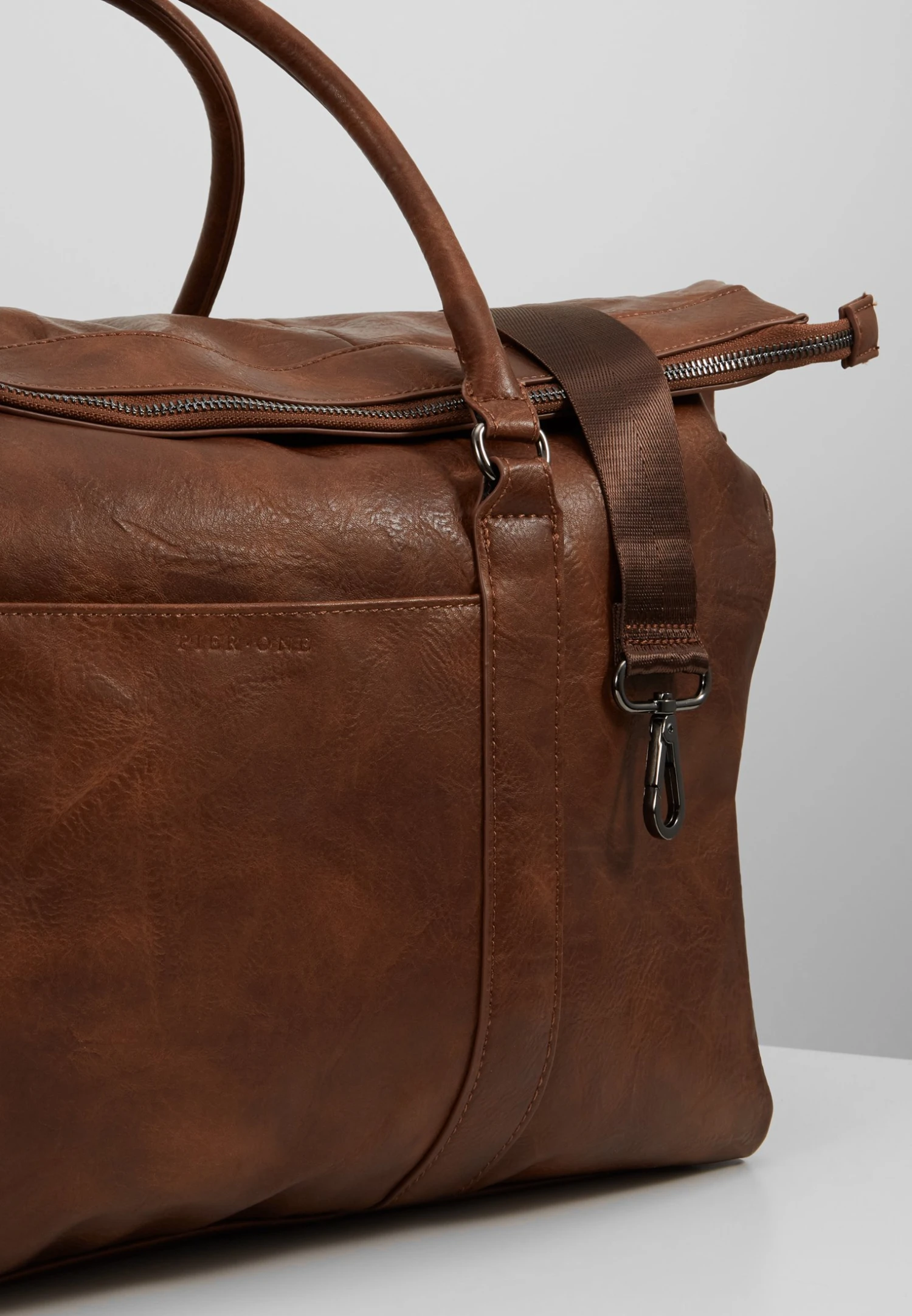 Pier One Unisex - Weekendtas - Dark Brown 6 Pier One Unisex - Weekendtas - Dark Brown - Afbeelding 4