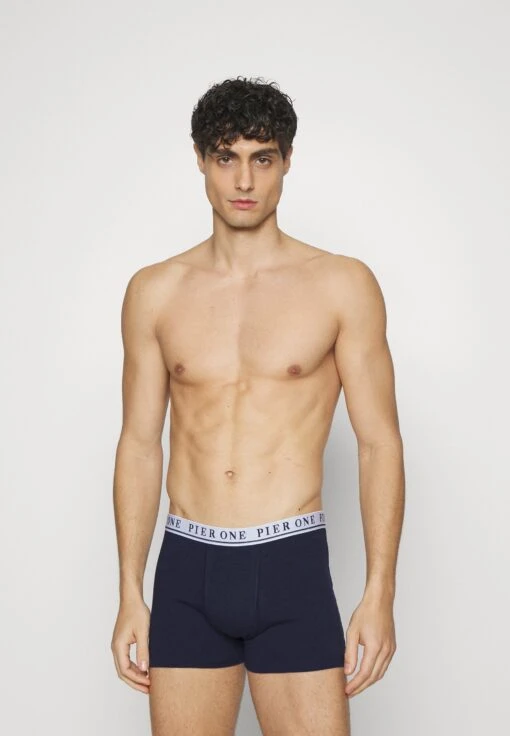 Pier One 5 Pack - Onderbroeken - Dark Blue