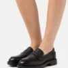 Pier One Leather - Instappers - Black 2 Pier One Leather - Instappers - Black -Pier One 866c4d42a8ab400dac60fcdbd7817514